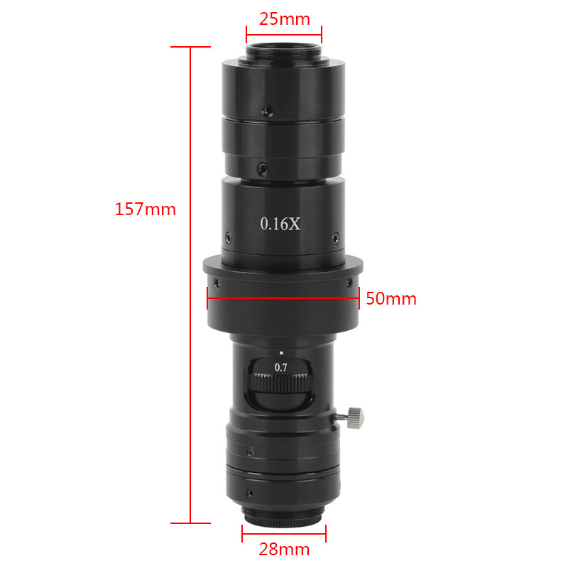 Jewelry And Watches Inc - Microscope vidéo monoculaire 0,7X-4,5X, objectif optique