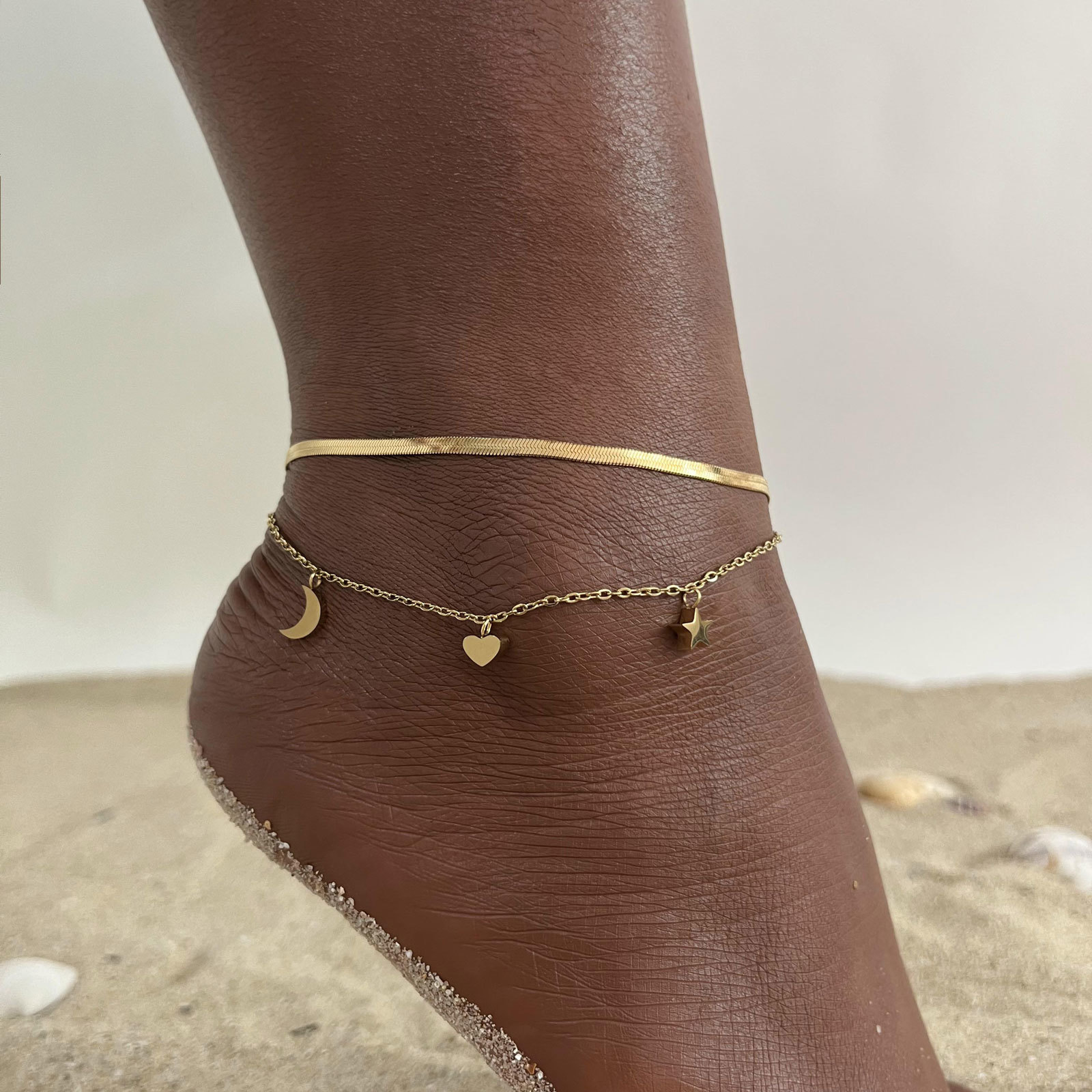 Bracelets de cheville en acier - Jc Jewelry & Watches Photos avis et prix