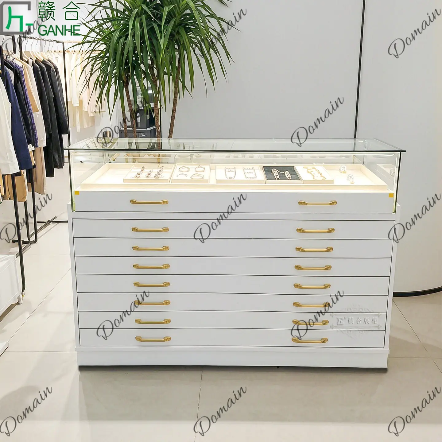 81 N Vitrine en verre de luxe, - Jewelry For Watches avis et prix