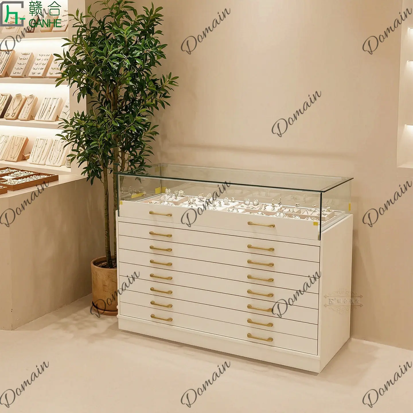 81 N Vitrine en verre de luxe, - Jewelry For Watches avis et prix